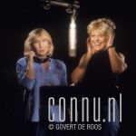 15-08-1989 Willeke Alberti en Simone Kleinsma in studio soundpush Photo: Govert de Roos/Connu